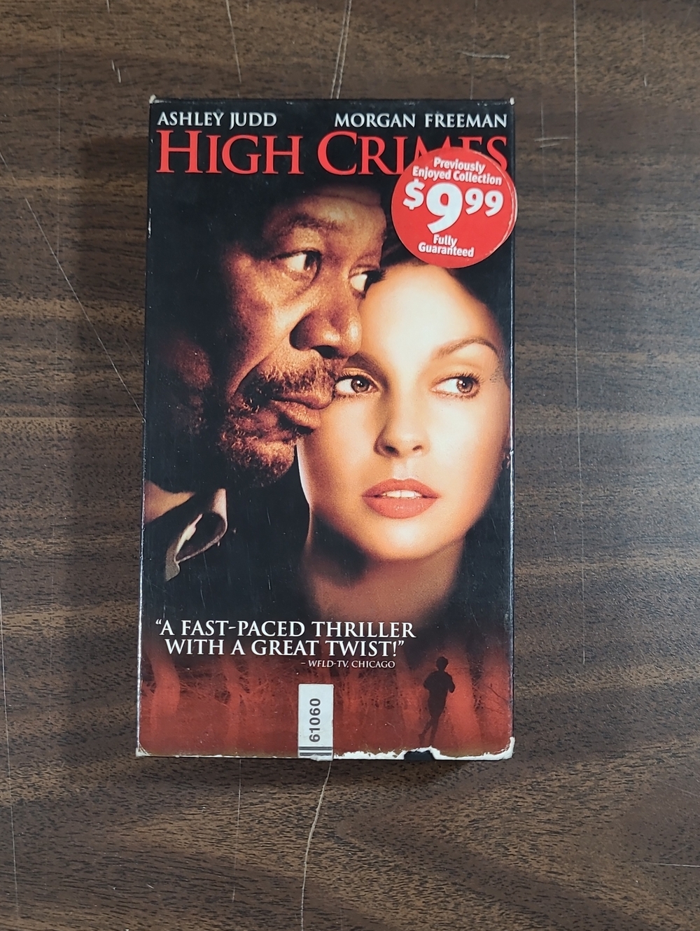 High Crimes VHS Movie – Black and Brown Cover